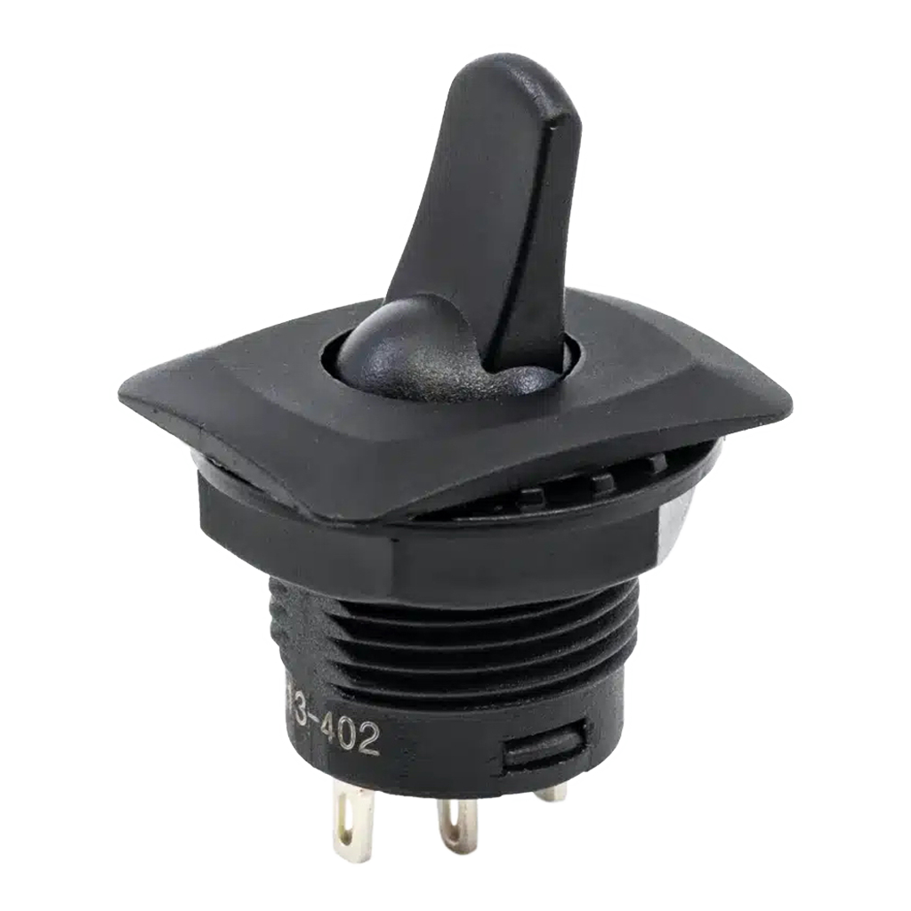 RR3402 Series Round, Paddle Style, Power Rocker Switch