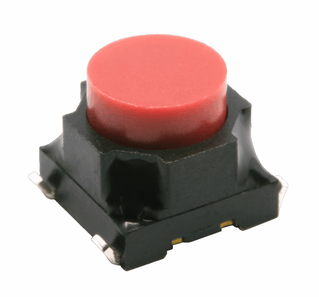 TL9100 Series Soft Touch, Long Travel, SMT Tactile Switch